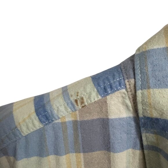 Tommy Bahama Shirt Mens XL/TG Button Up Plaid Cotton Long Sleeve Button Up - Picture 3 of 7